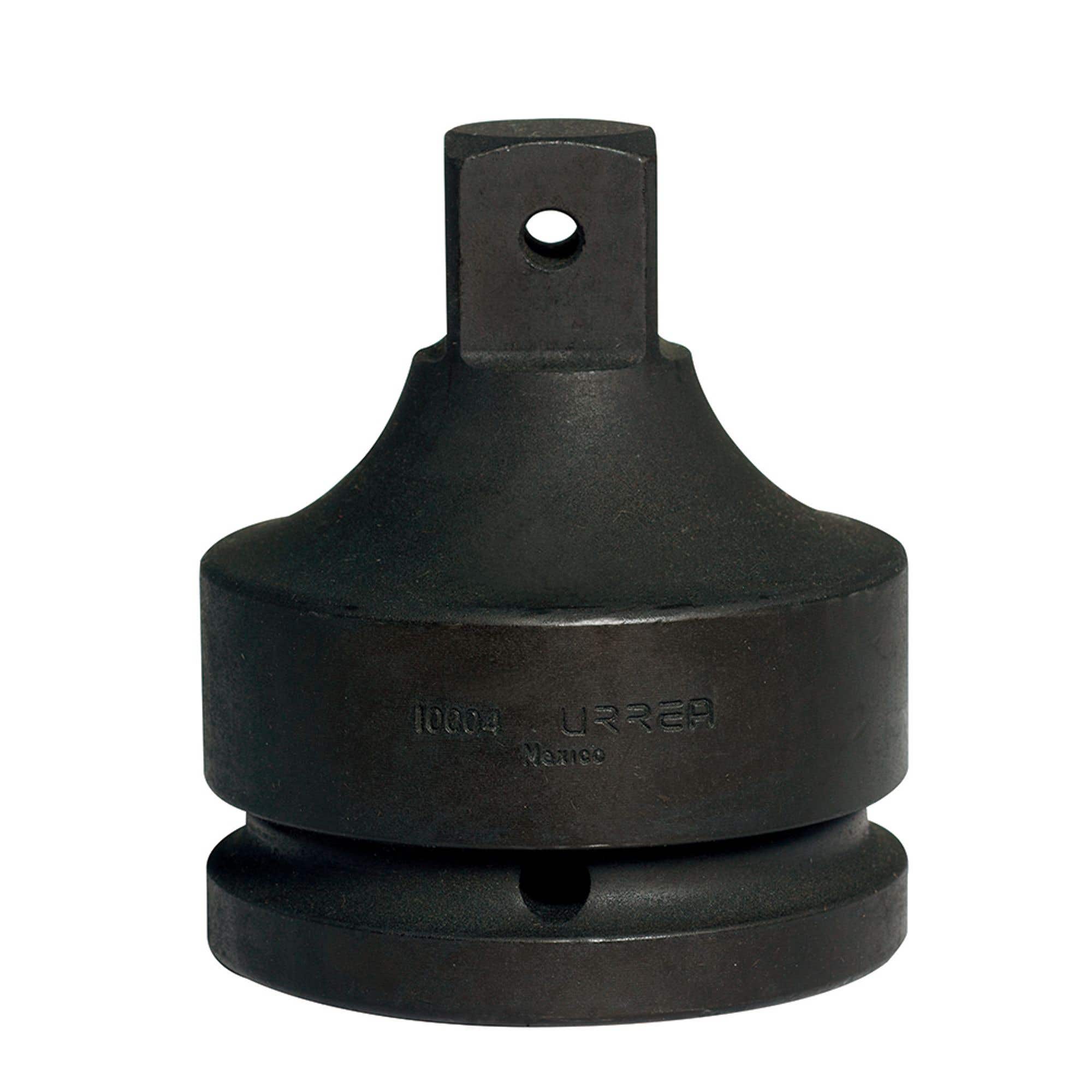 Adaptador con barreno pasado para dado de impacto cuadro de 1-1/2" hembra a 1" macho