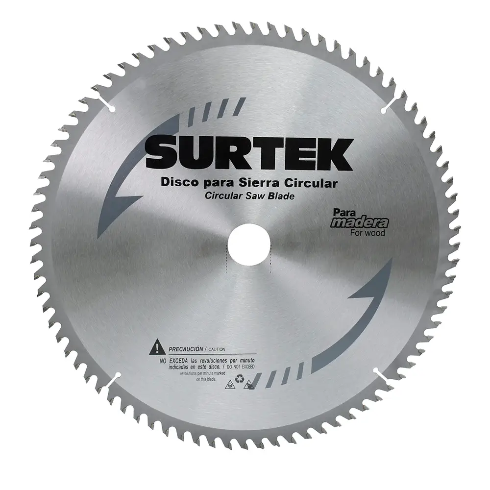 Disco para sierra circular para corte madera 40 dientes, 8-1/4"
