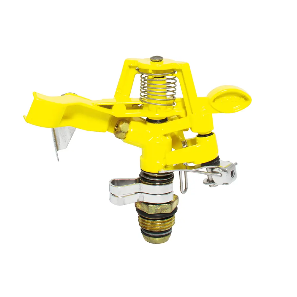 Aspersor metálico regulable por pulsación cuerpo de acero, 3/4" GHT
