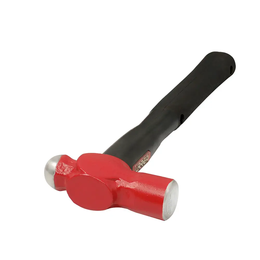 Martillo de bola irrompible con mango Rubber grip 14", 24 oz