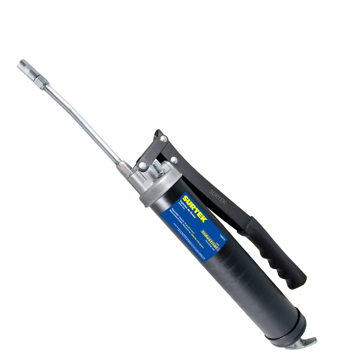 Inyector de grasa a dos manos de 400 g, 10000 PSI