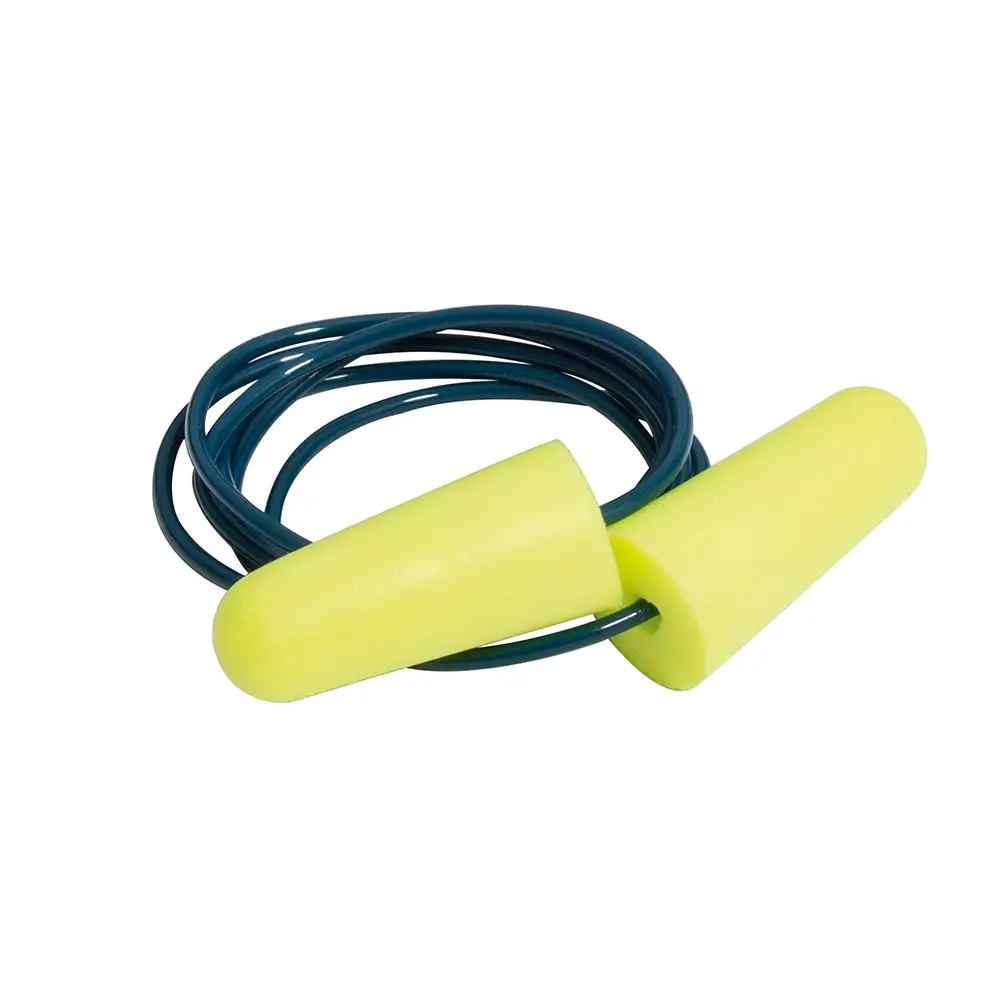 Tapones  para oídos desechables con cordón NRR 28dB