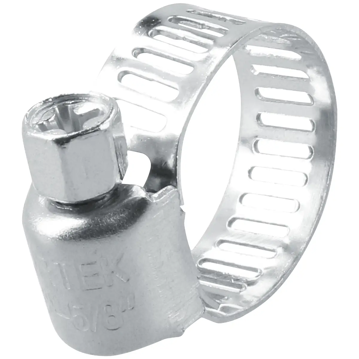 Abrazadera mini sin fin de acero inoxidable de 3/8" a 5/8"