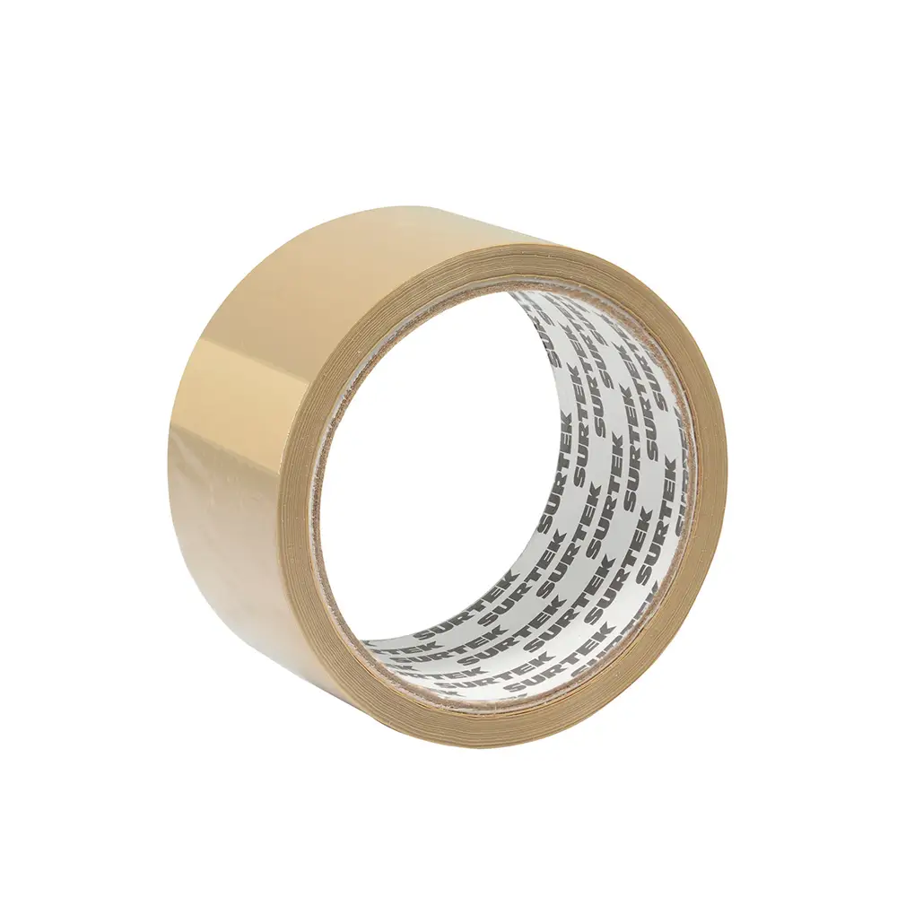 Cinta canela hot melt para empacar, 48 mm x 150 m