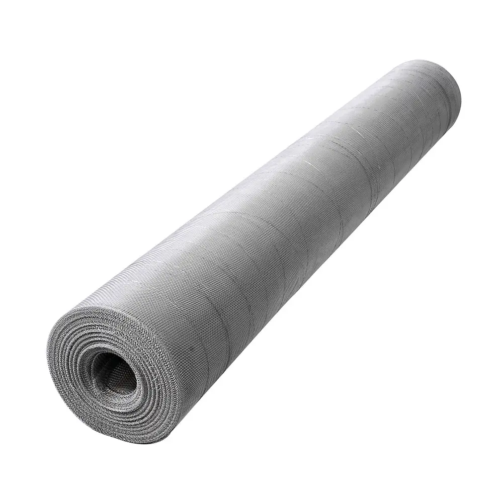 Tela para mosquitero de aluminio 0.60 m x 30 m