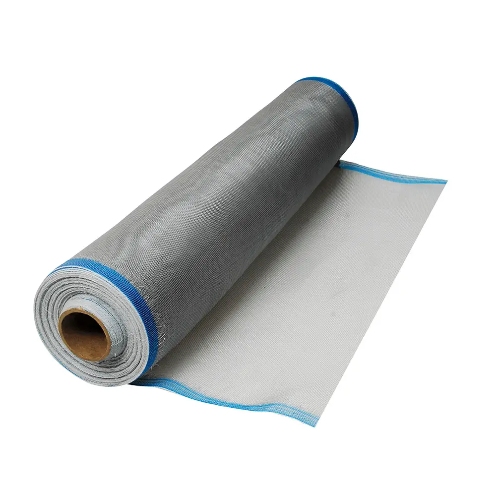 Tela para mosquitero de plástico gris 0.60 m x 30 m