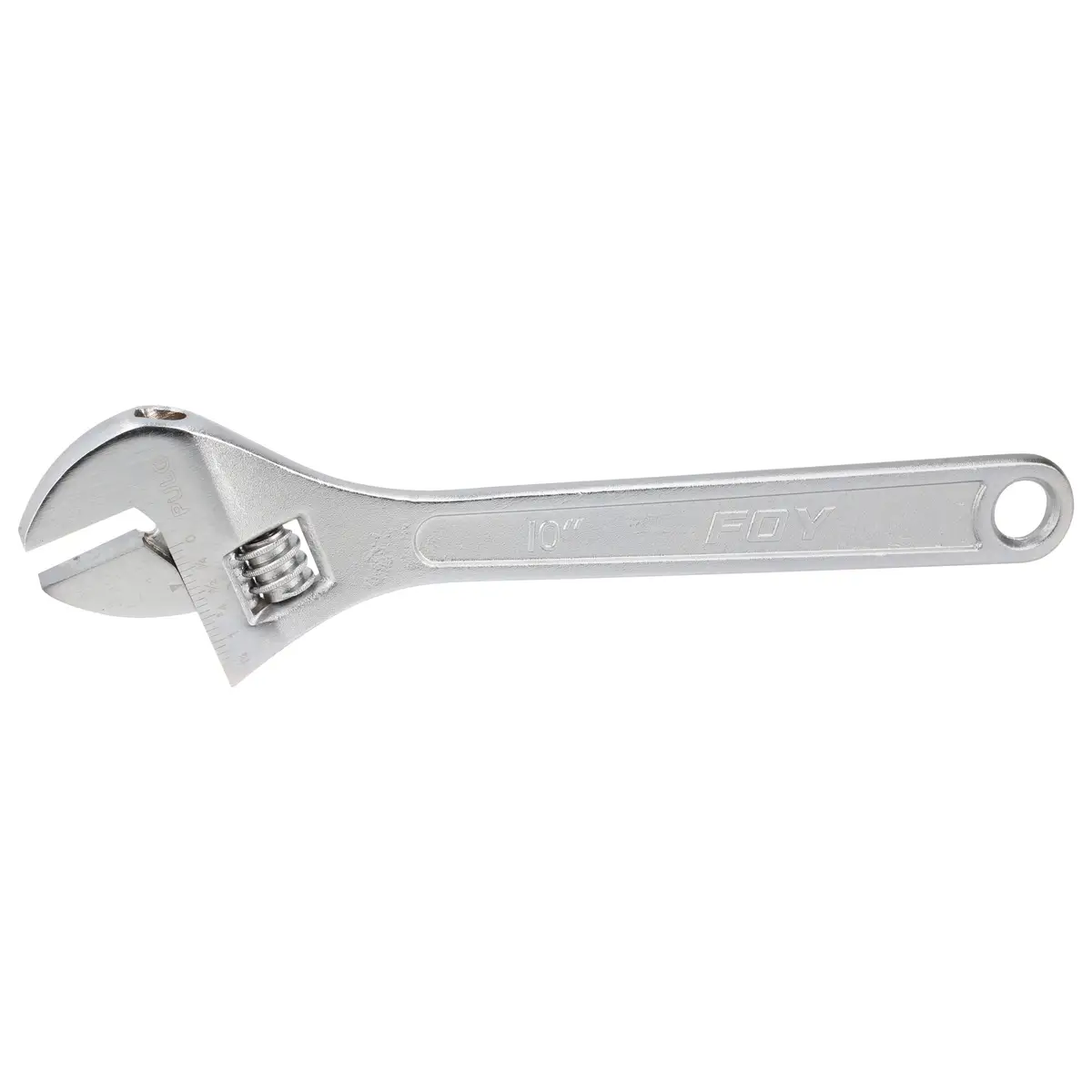 Llave ajustable cromada 10" 1-1/8"