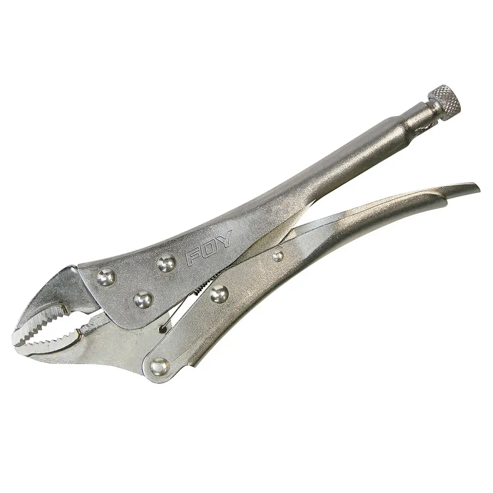 Pinza de presi&oacute;n quijada curva de 10"