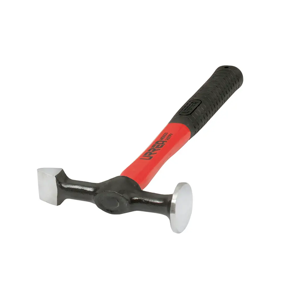 Martillo para laminero con mango de fibra de vidrio de 13", para terminados