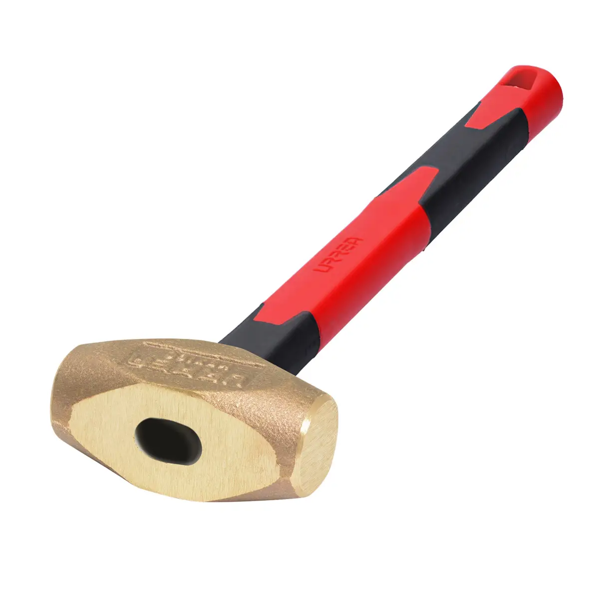 Marro de bronce con mango de fibra de vidrio 13", 1.6 lb