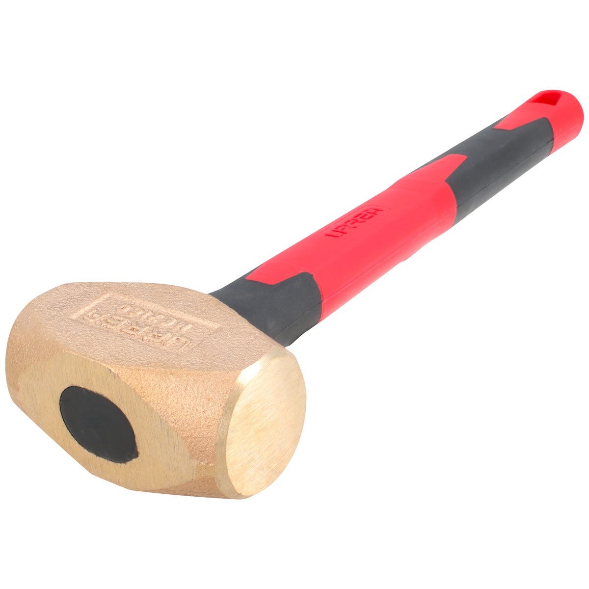 Marro de bronce con mango de fibra de vidrio 15", 3.1 lb