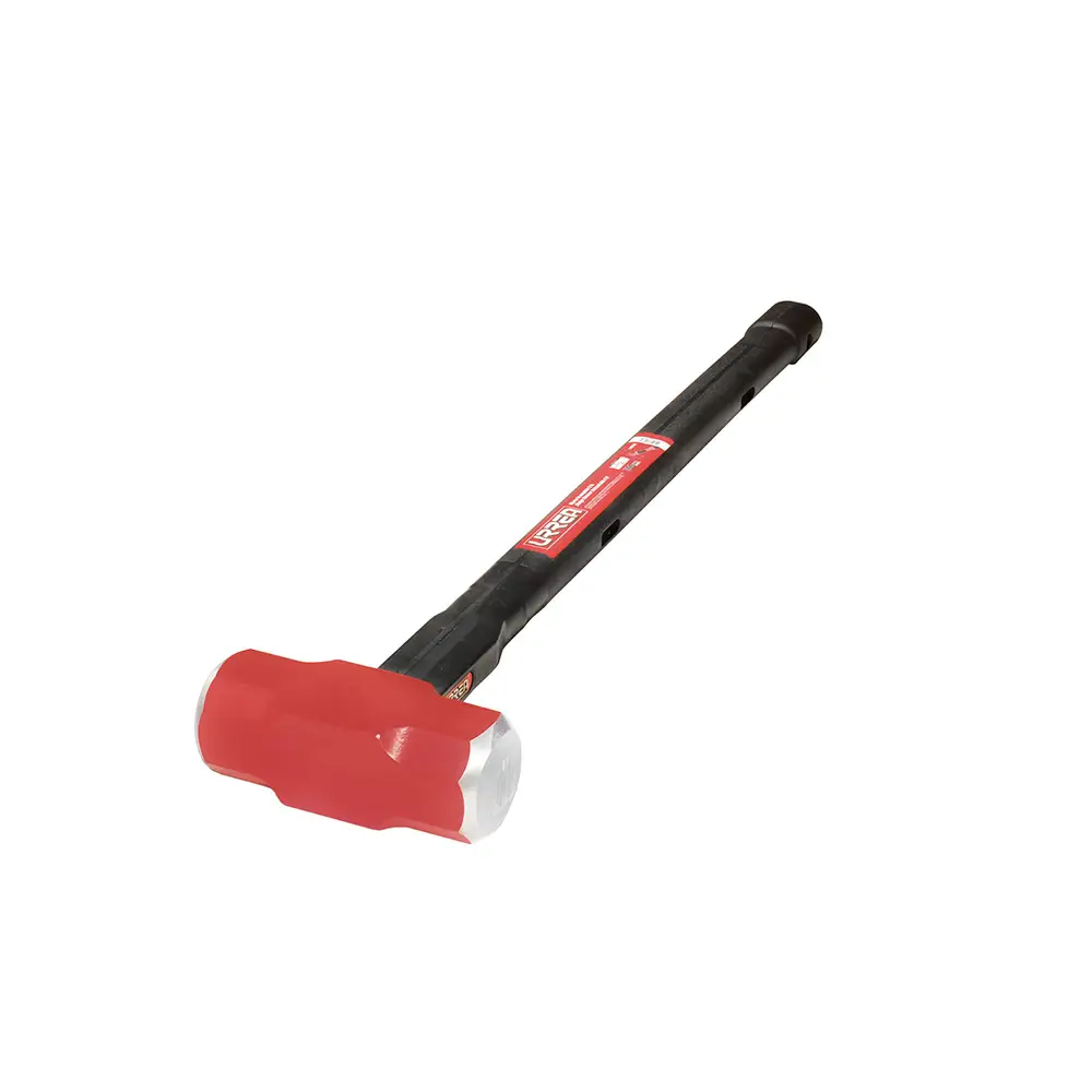 Marro octagonal cabeza forjada irrompible con mango rubber grip anti-vibración 16", 4 lb