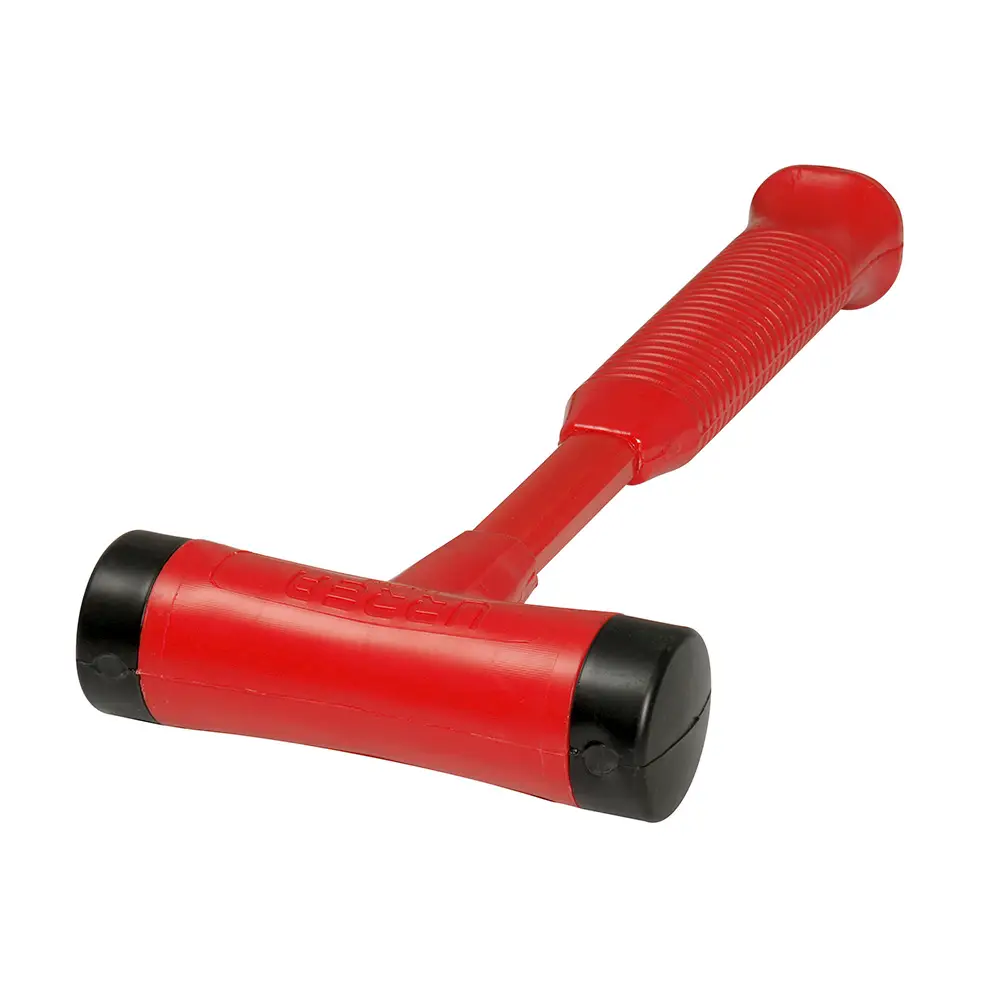 Mazo de golpe seco tapas fijas de alto impacto con mango Rubber grip de 12-1/4", 24 oz