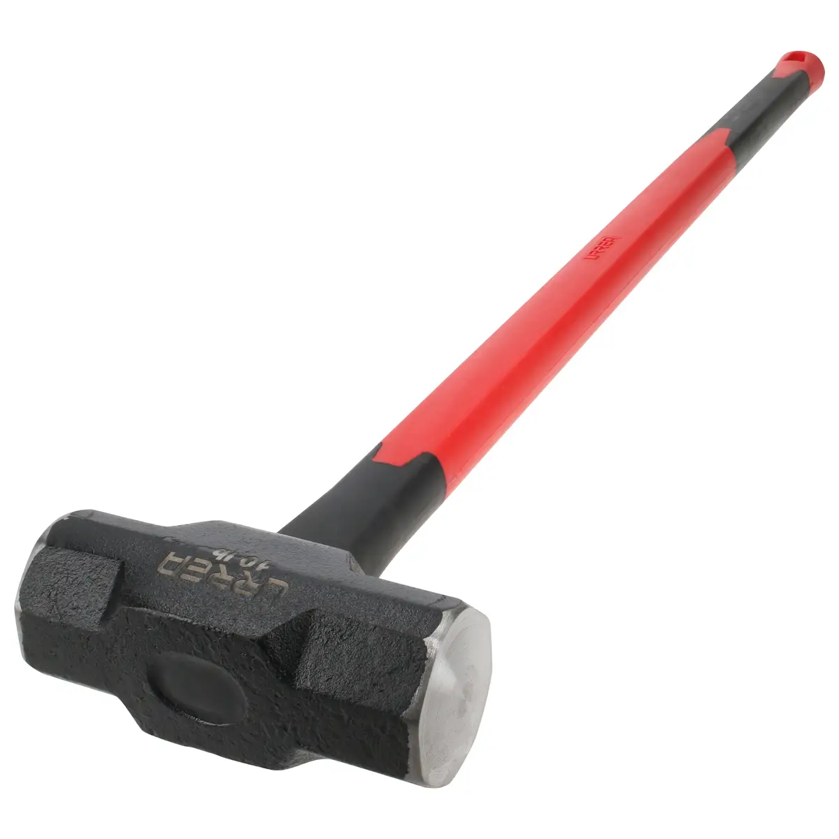 Marro octagonal cabeza maquinada con mango de fibra de vidrio 36", 10 lb