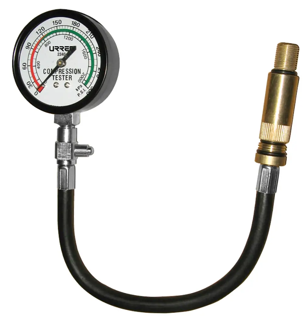 Verificador de compresi&oacute;n a gasolina 300 PSI