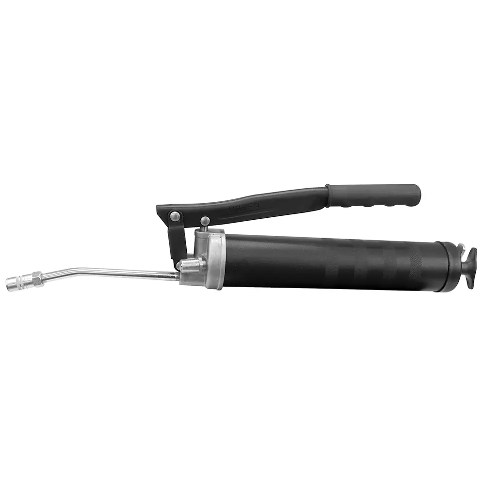 Inyector de grasa a dos manos de 400 g, 8000 PSI reforzada