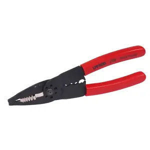 Pinza pelacable con mango air cushion 10-22 AWG poncha terminales, cta tornillos de 8-1/4"