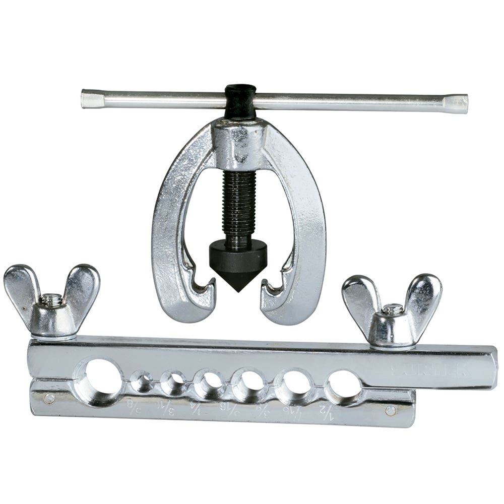 Avellanador con prensa ajustable maneral T 3/16" a 5/8"