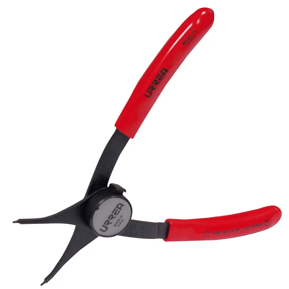 Pinza para anillos de retención convertibles con perilla .070 ángulo de 0°