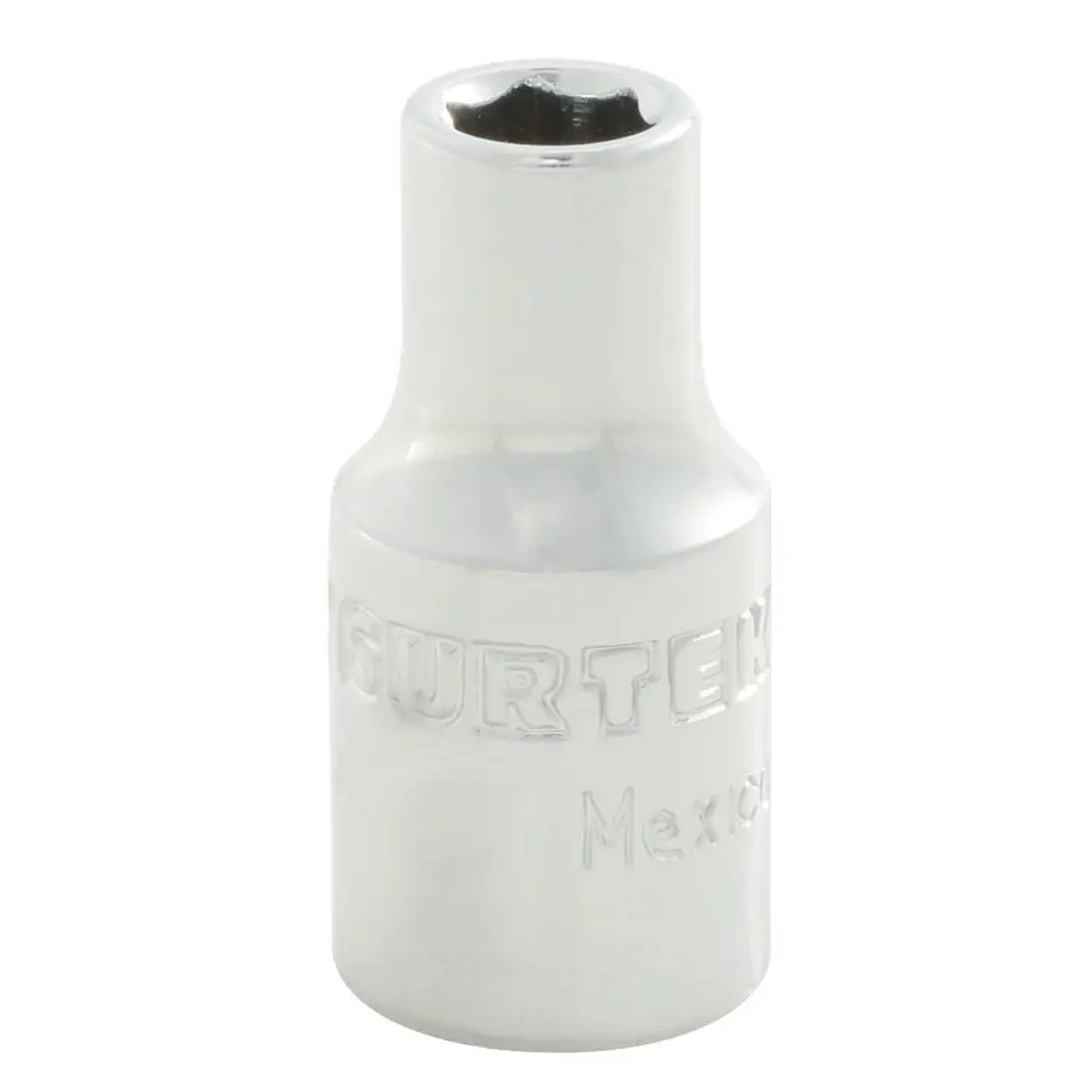 Dado cuadro de 1/4", 6 puntas, en pulgadas, 1/4"