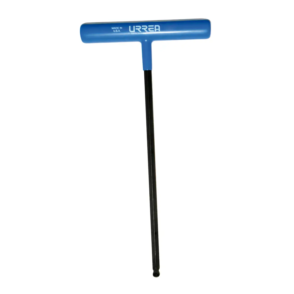 Llave hexagonal larga tipo "T" punta de bola ergonómica métrica, 3 mm
