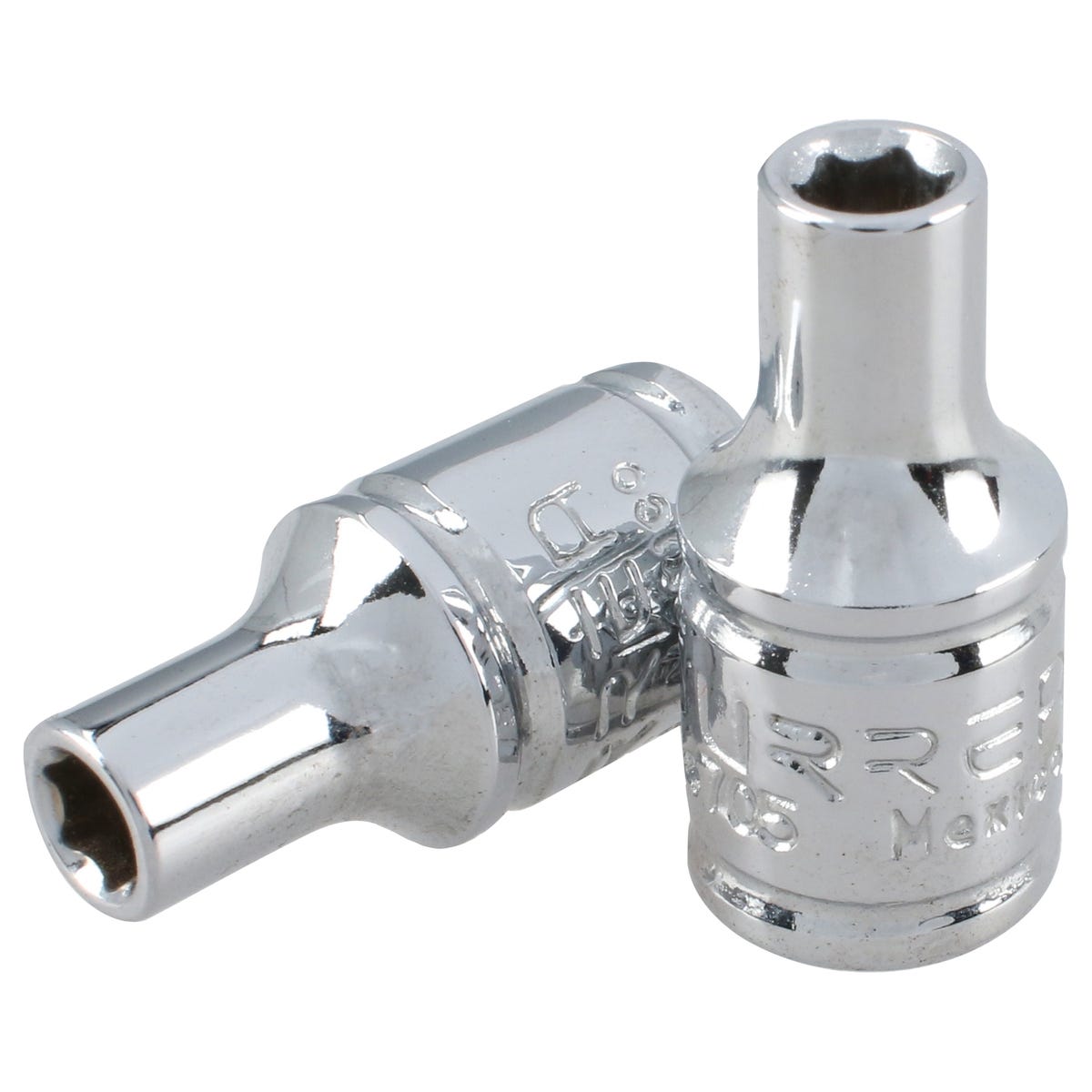 Dado cuadro de 1/4", 6 puntas, en pulgadas, 5/32"