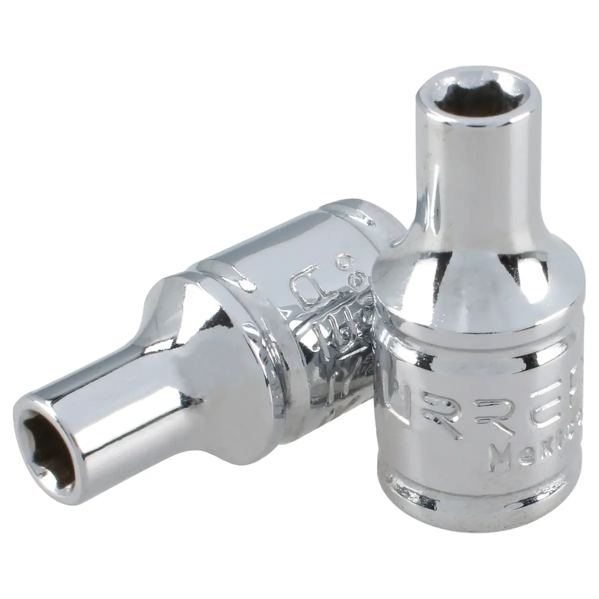 Dado cuadro de 1/4", 6 puntas, en pulgadas, 1/4"