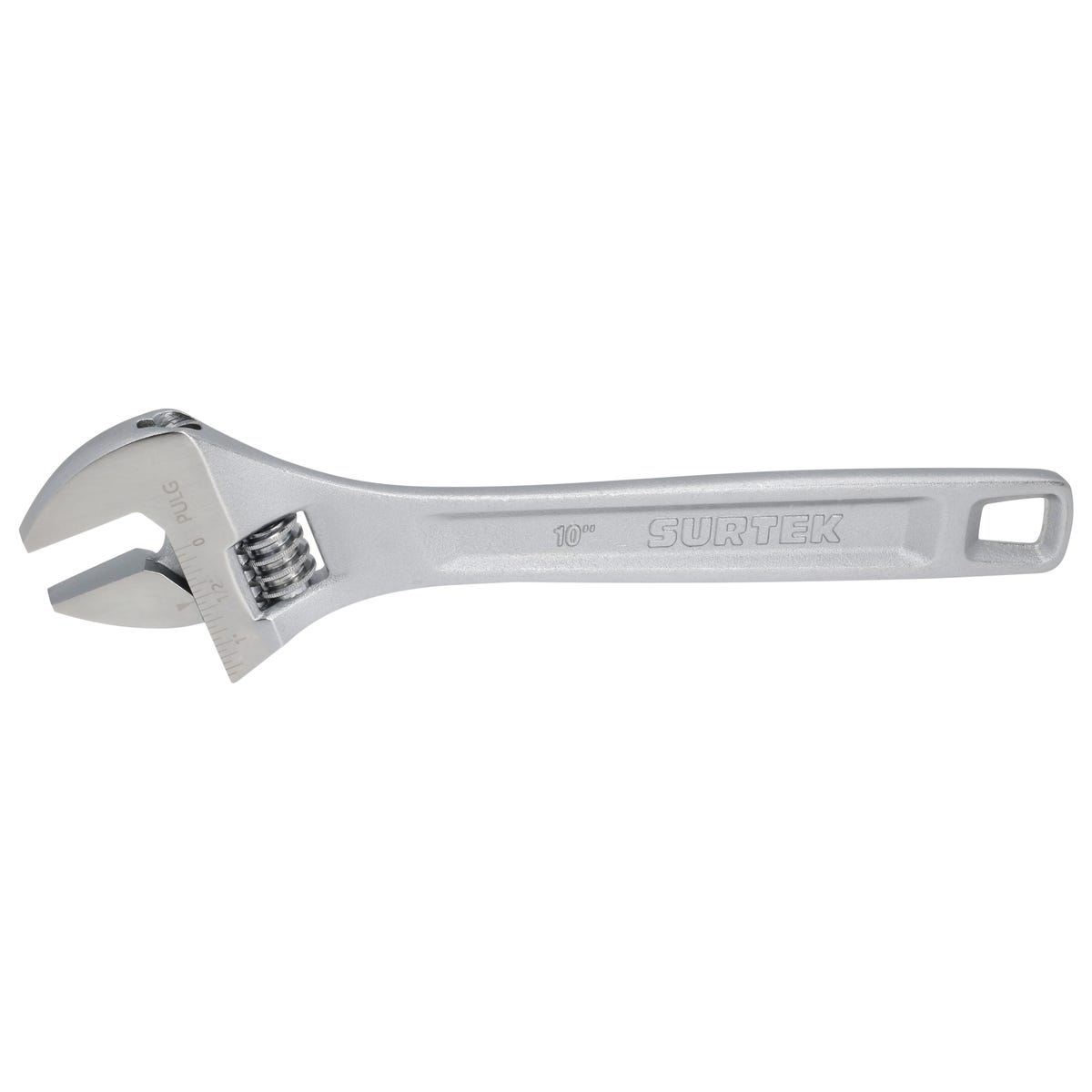 Llave ajustable cromada 10" 1-1/8"