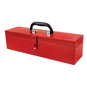 Caja metálica usos múltiples color rojo 17" x 4" x 4"