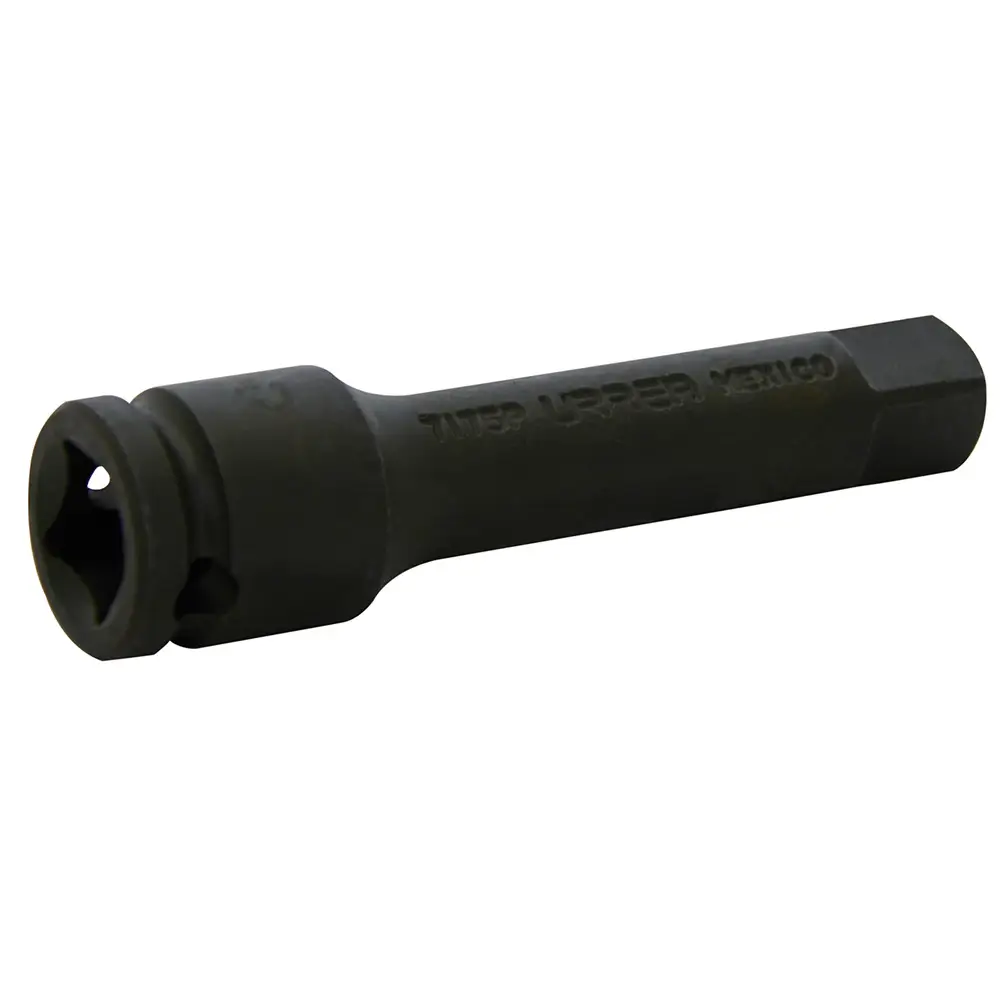 Extensión con perno para dado de impacto cuadro de 3/8", 3"