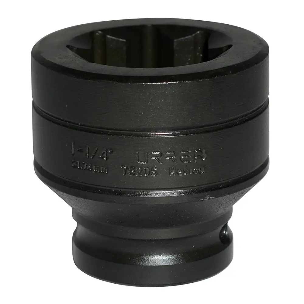 Dado de impacto cuadro de 3/4", 8 puntas, en pulgadas, 1-1/4"
