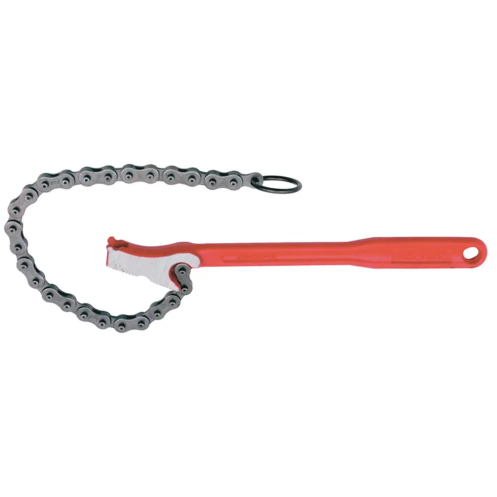 Llave universal de cadena reversible para tubos uso pesado de 4"