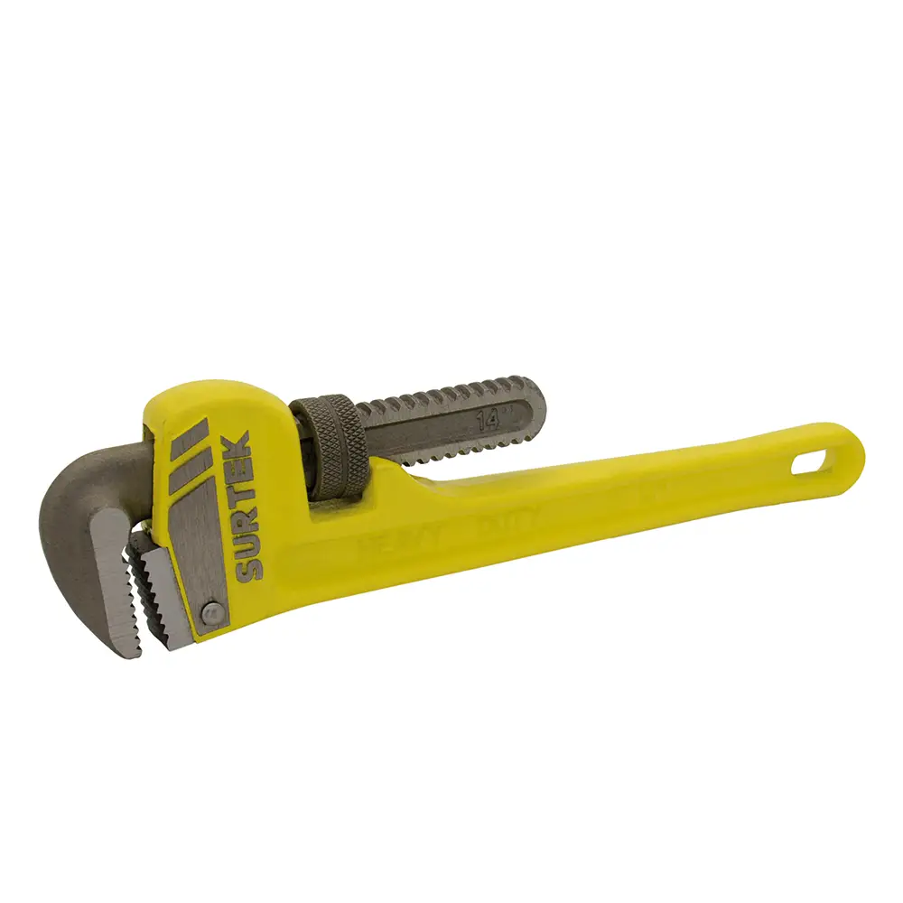 Llave Stillson de hierro maleable de 12", uso profesional