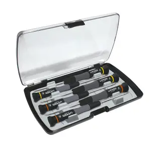 Juego de destornilladores de precisión ESD anti-estáticos combinados,6 pz en caja plástica