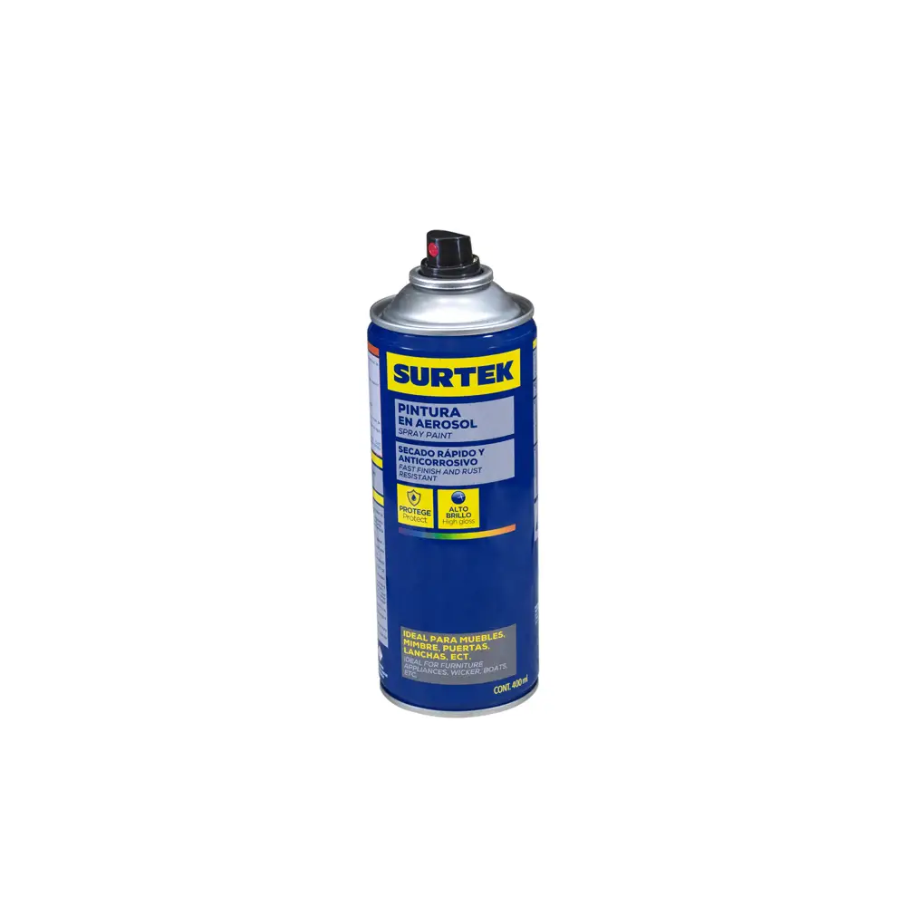 Pintura en aerosol 300 ml color gris maquinaria
