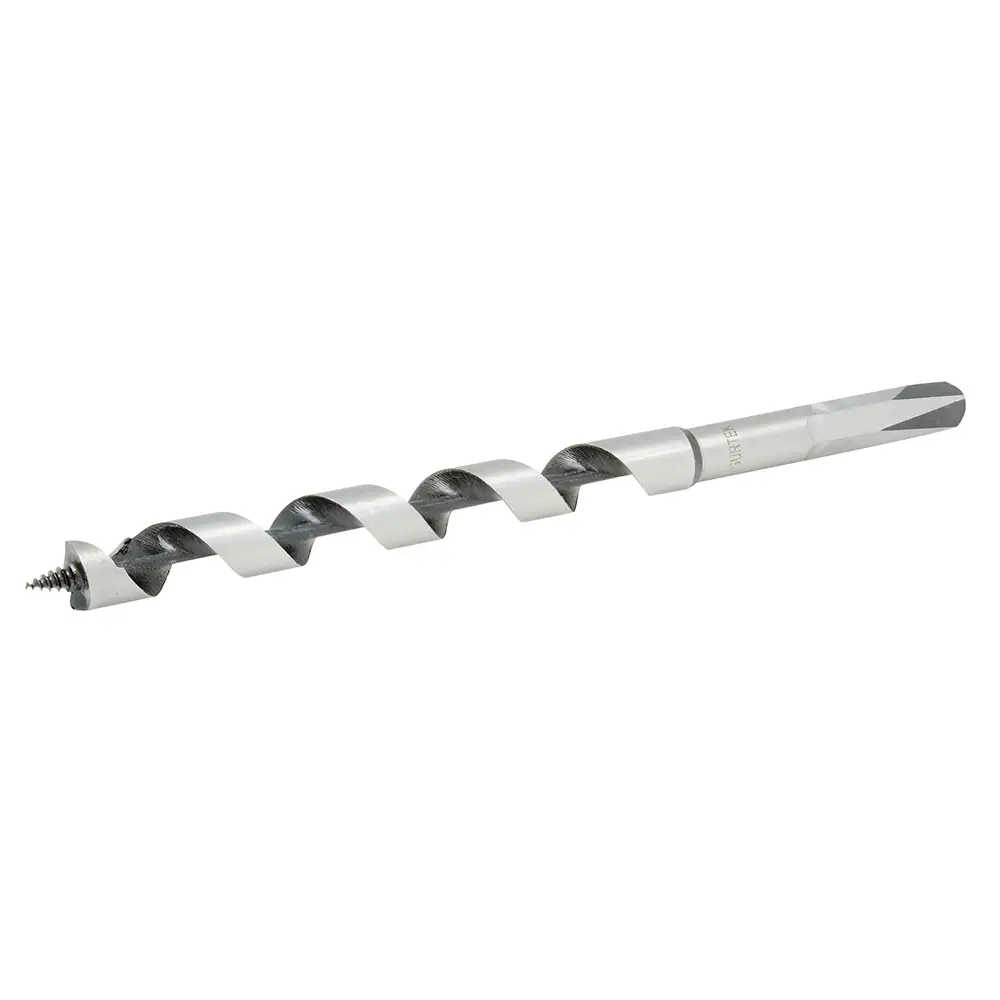 Broca para madera de acero al carbono tipo gusano 1" zanco 2 en 1