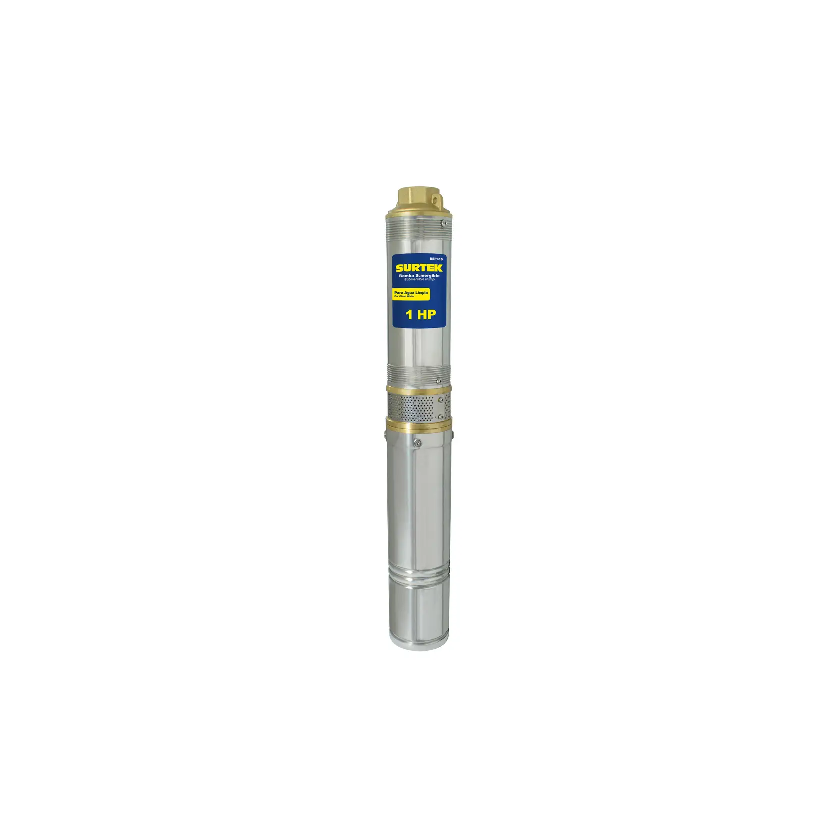 Bomba sumergible para pozos profundos 1 HP 127 V