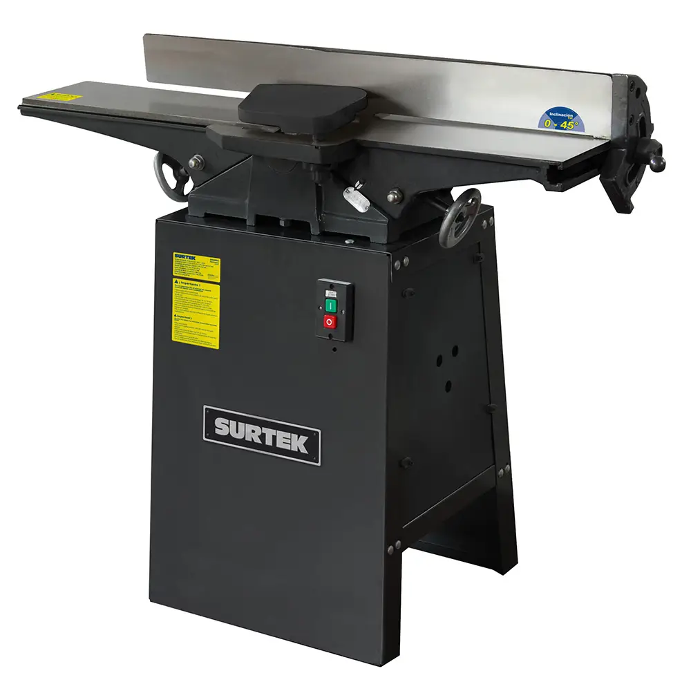 Canteadora 6" 1 HP, 750 W, 120 V,5200 RPM guía montada con ajuste de inclinación hasta 45°