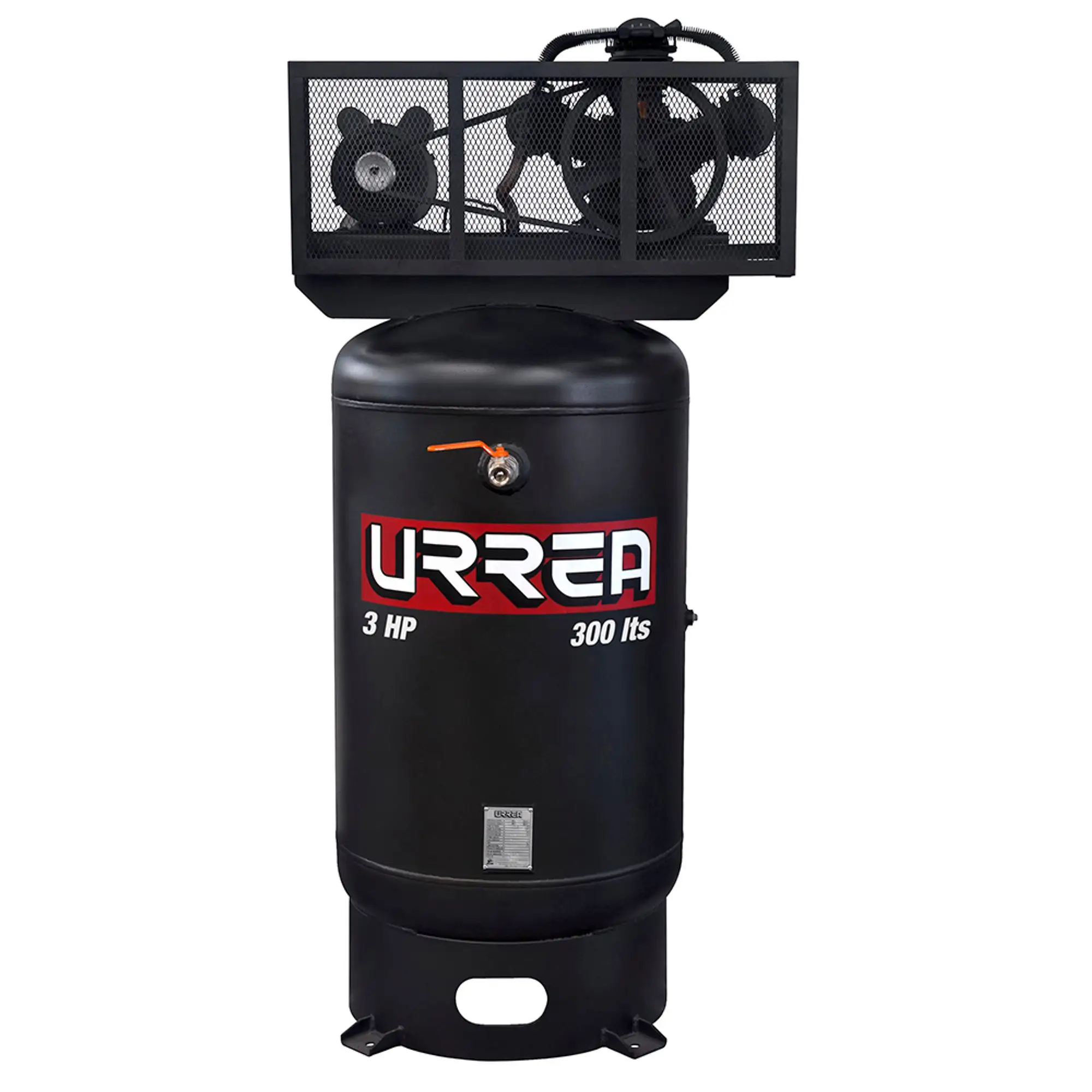 Compresor de aire eléctrico de banda vertical 300 Lt, 3 HP, 127 V - 220V