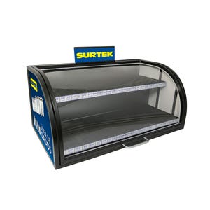 Rack despachador de mostrador para dados 63.5 cm x 30.5 cm x 32.3 cm