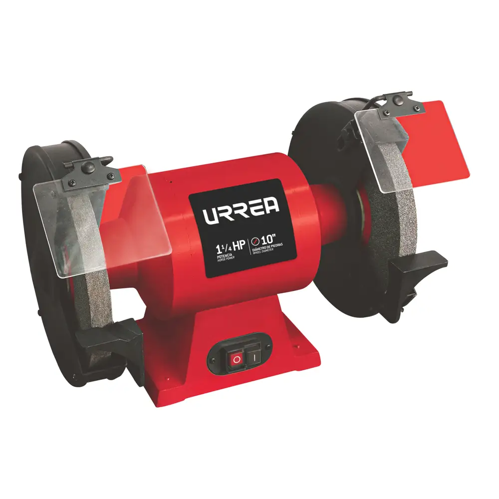Esmeril de banco 10" 1 1/4 HP 900 W 127 V, 1750 RPM
