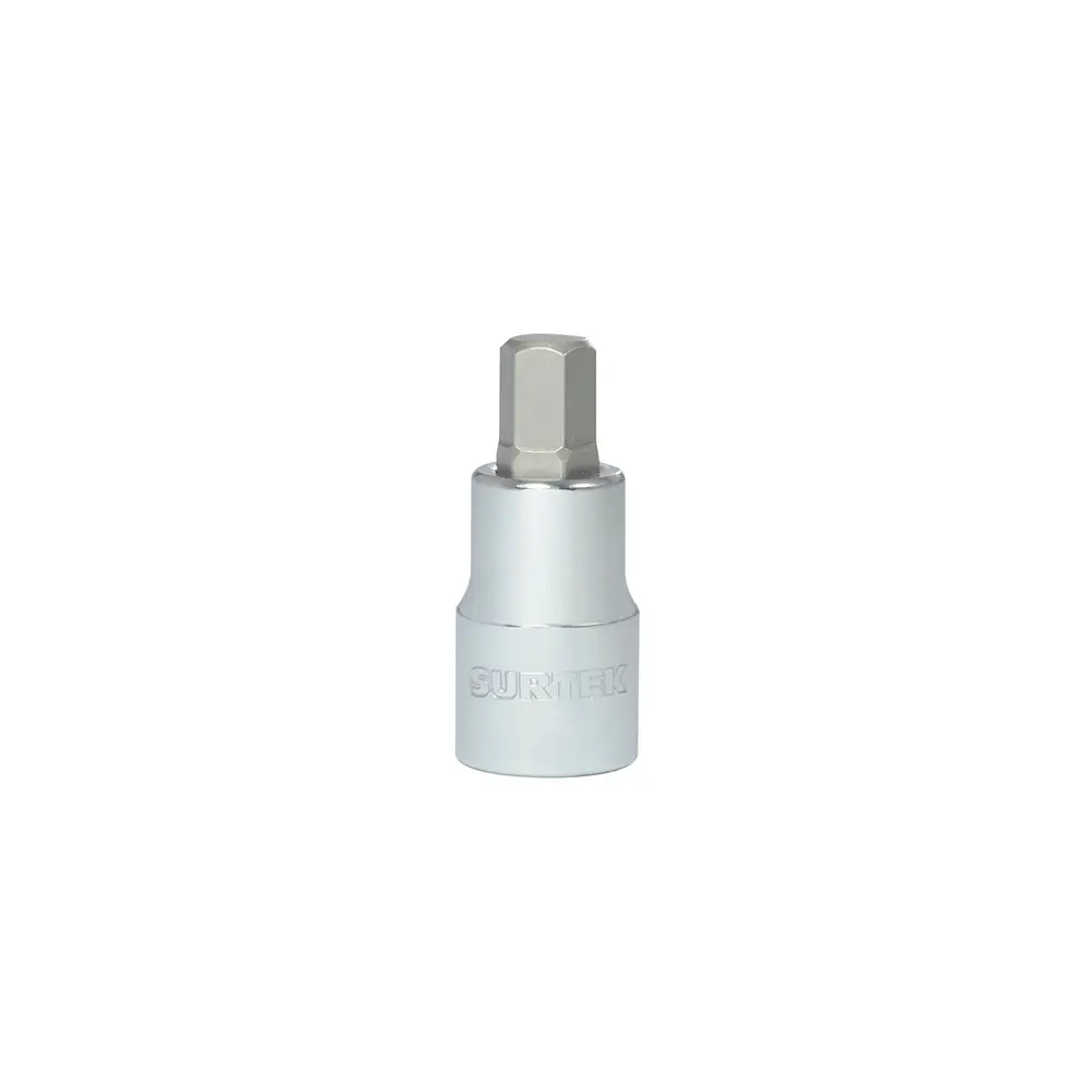 Dado con punta hexagonal cuadro de 1/2", en pulgadas, 1/4"