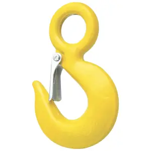 Gancho de ojo con seguro 1-1/8"