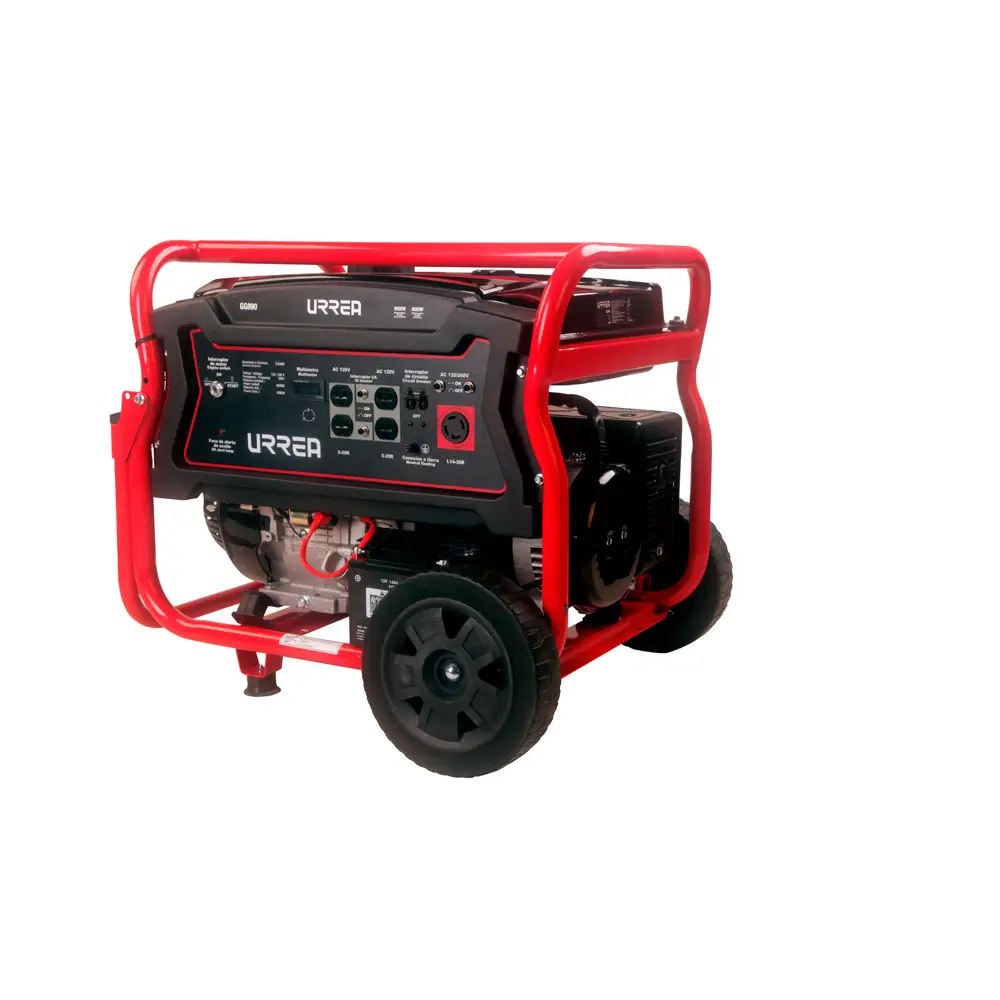 Generador a gasolina 9000 W, 457 cc, volatje de salida 120-240 V