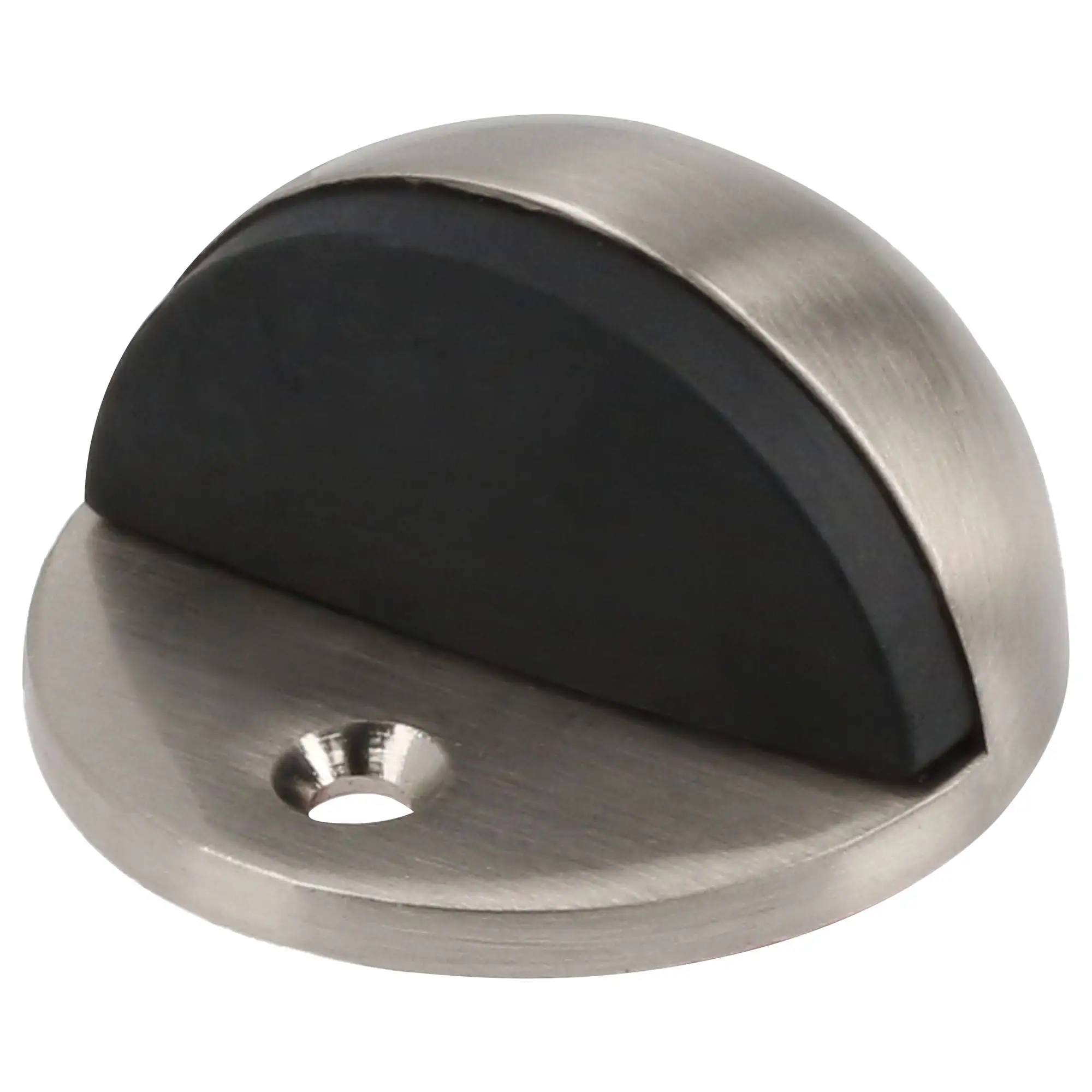 Tope tipo catarina para puerta níquel satinado