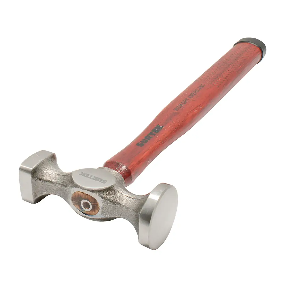 Martillo para laminero con mango de hickory de 13", para acabados lisos