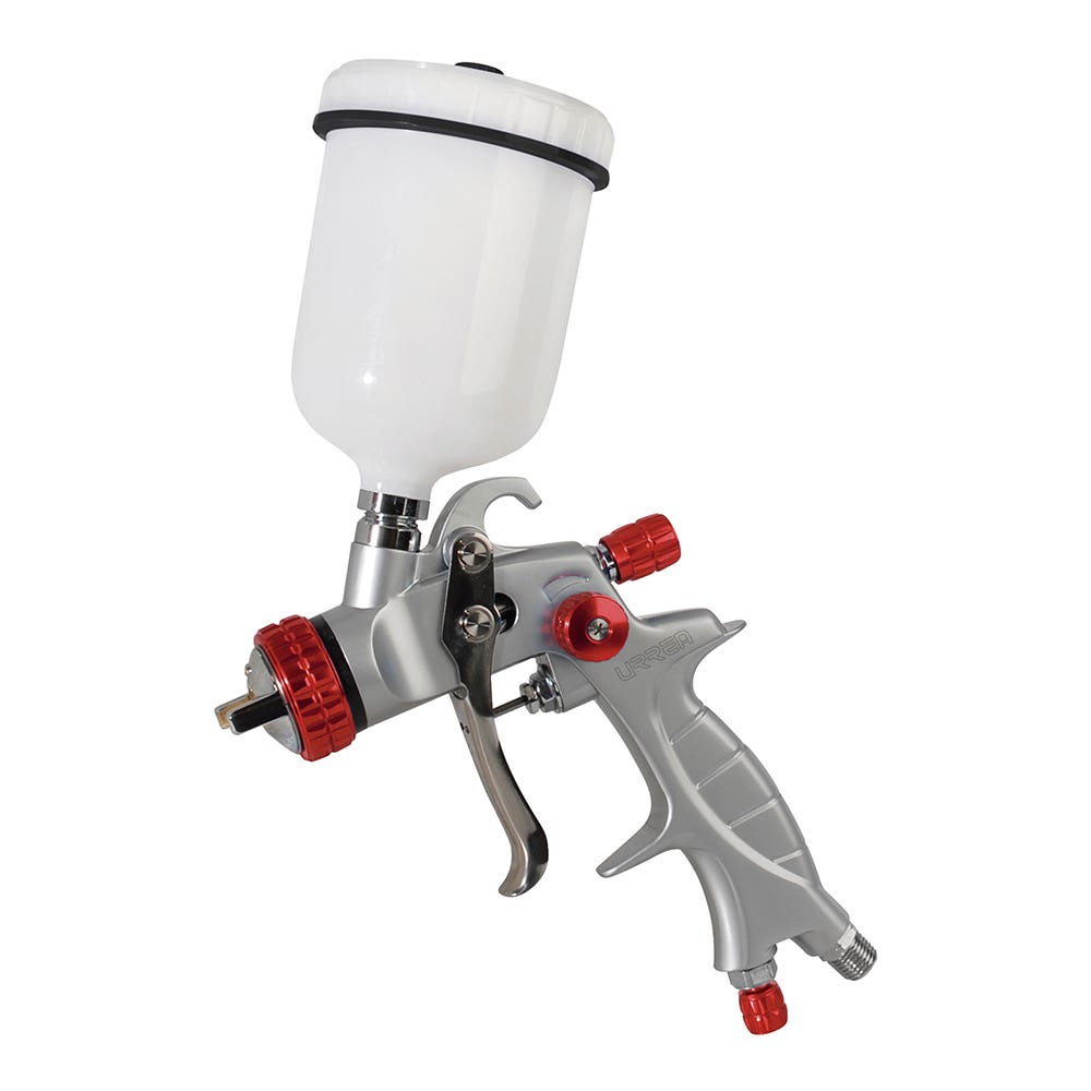 Pistola para pintar con alimentación de gravedad, capacidad 100 ml, 22 PSI