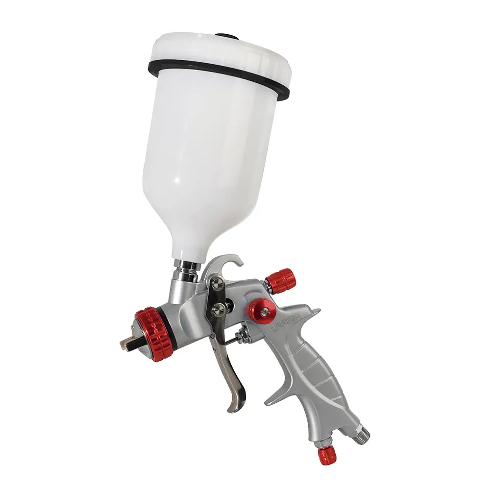 Pistola para pintar con alimentaci&oacute;n de gravedad, capacidad 600 ml, 36 PSI